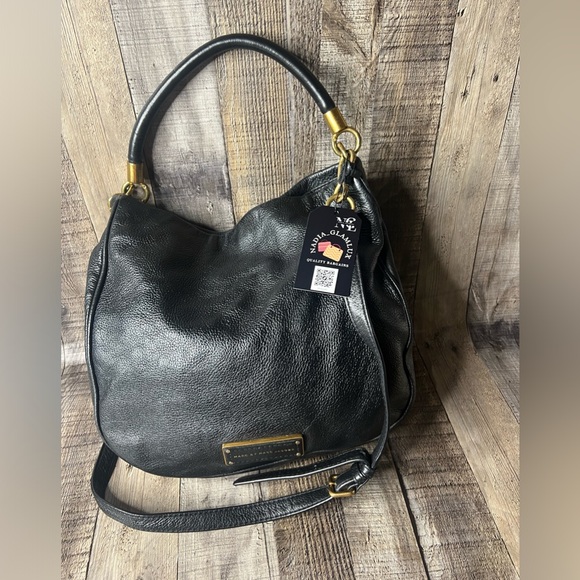 Marc Jacobs Handbags - Marc by Marc Jacobs TOO HOT TO HANDLE Hobo Black Leather shoulder crossbody Bag